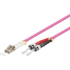 MicroConnect LCUPC-STUPC 5m OM4 High-Performance Fiber Optic Cable - FIB412005-4